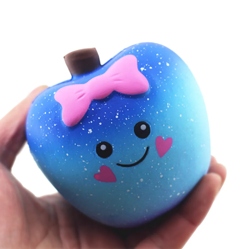 

Cute Squishy Apple 2019 Scented Super Squishy Slow Rising Kids Toy Stress Reliever Toy Squeeze Toy Squishy Ball Squishy Fruit
