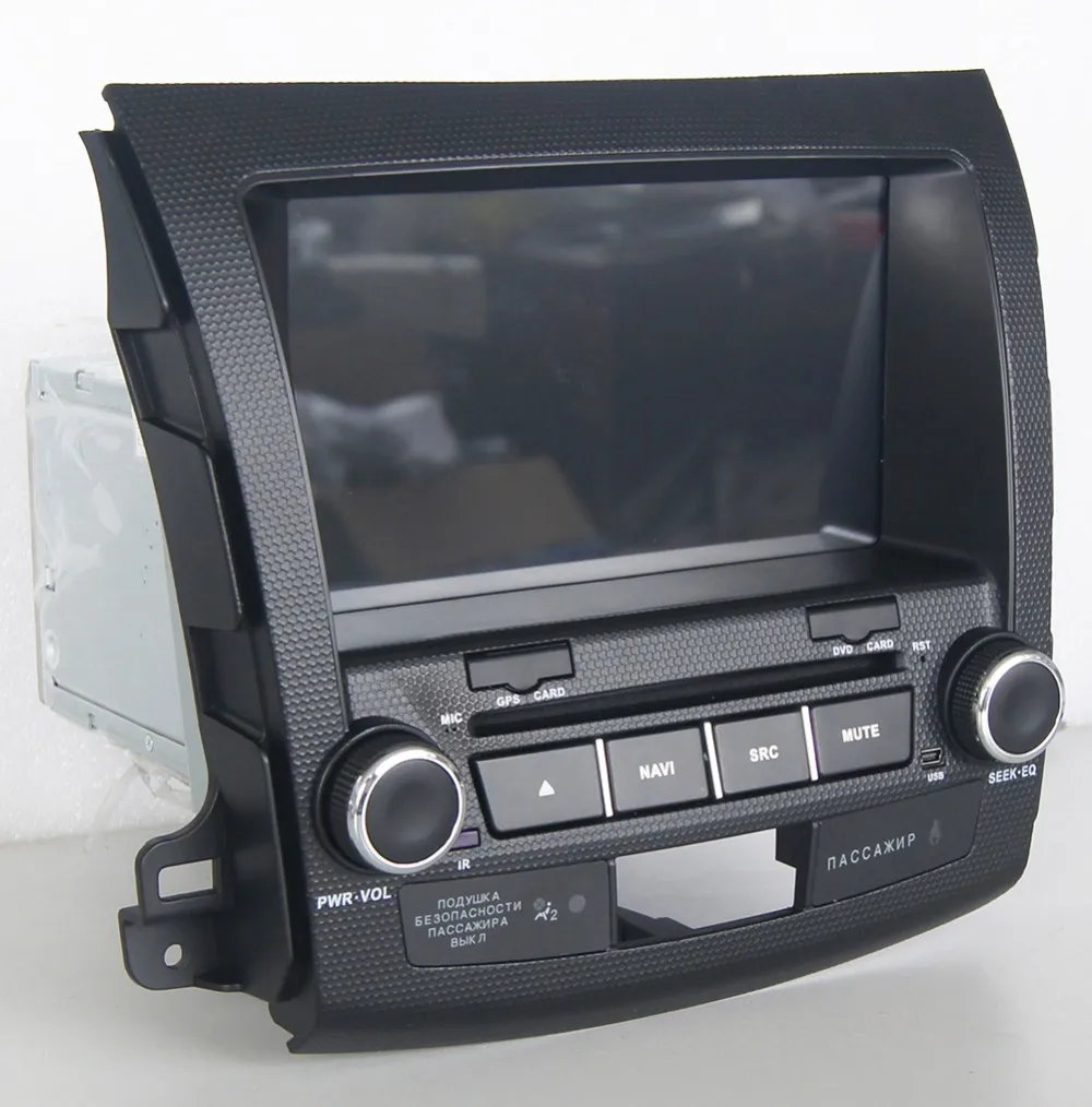 Excellent 8" HD Quad Core Android 6.0 Car DVD Radio GPS Navigation Player for Mitsubishi Outlander 2006 2007 2008 2009 2010 2011 2012 3