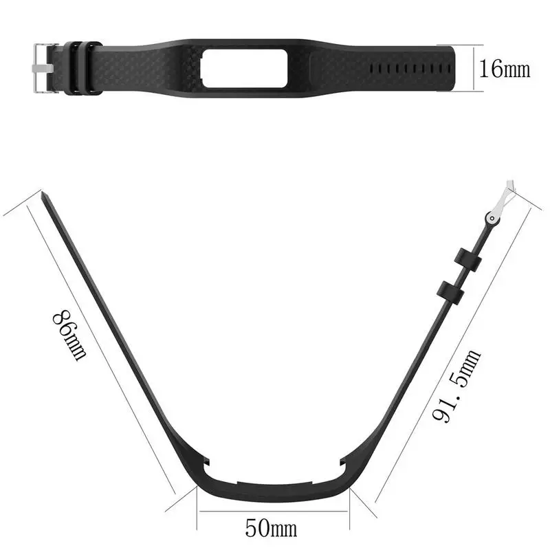 Удобный Силиконовый сменный ремешок для наручных часов Garmin VivoFit 1/2 поколение