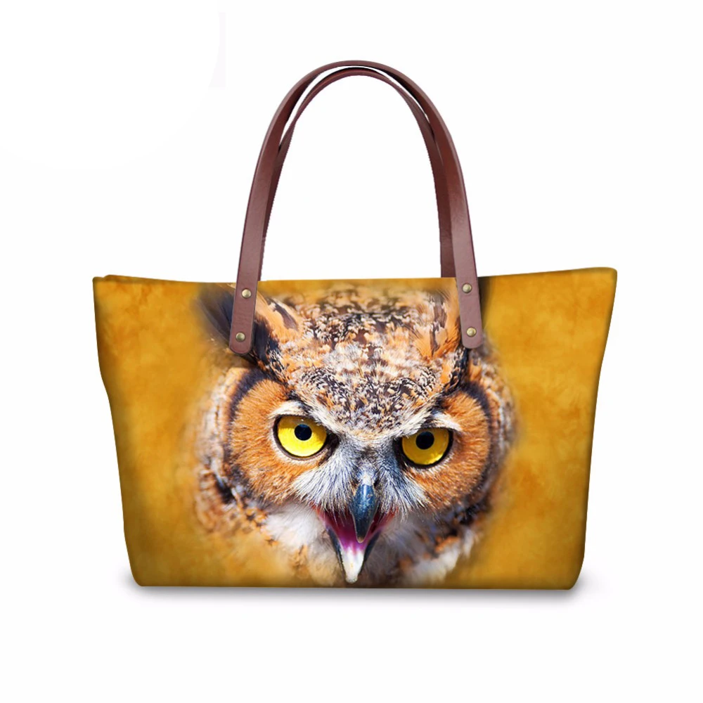 

3D Animal Eagle Women Handbags Luxury Designer Ladies Shoulder Shopping Top-handle Bags Large Capacity Tote Bag