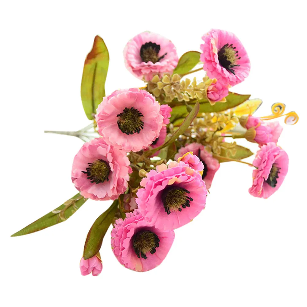 

Sunflower artificial flower wheel Fengju wild chrysanthemum artificial silk flower family wedding flower decoration 7.18