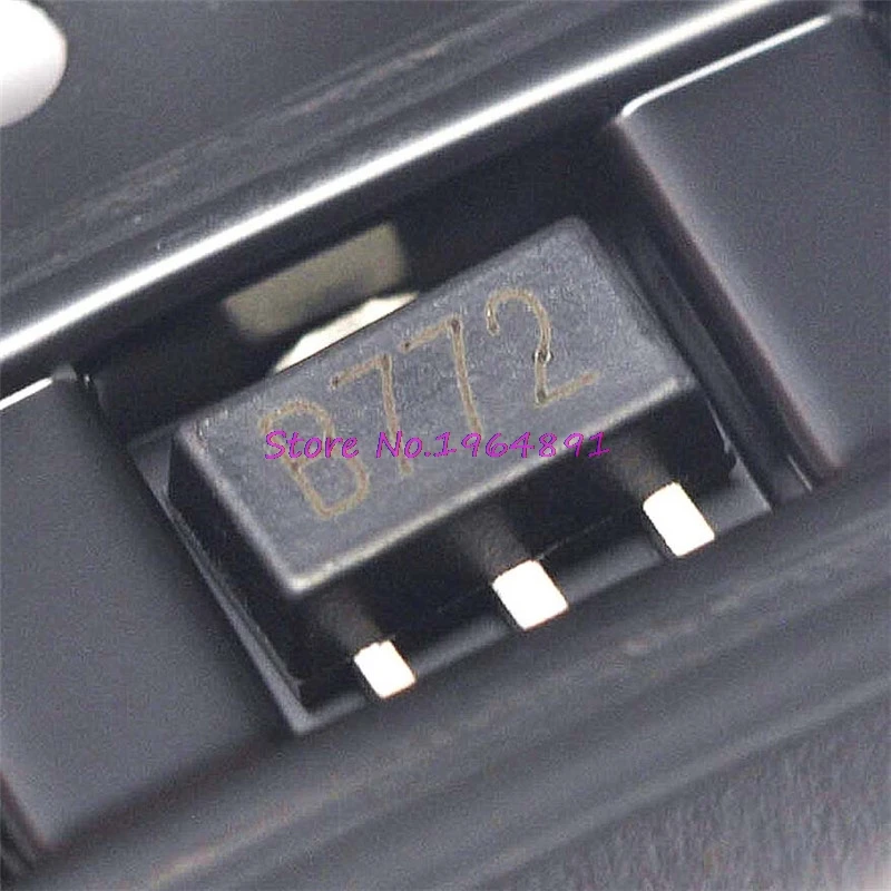 

1000pcs/lot 2SB772 B772 SMD SOT-89 PNP MEDIUM TRANSISTOR new and original In Stock