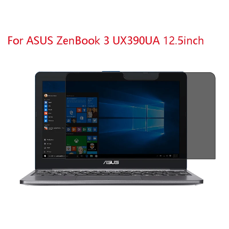 

For ASUS ZenBook 3 UX390UA 12.5inch laptop screen Privacy Screen Protector Privacy Anti-Blu-ray effective protection of vision