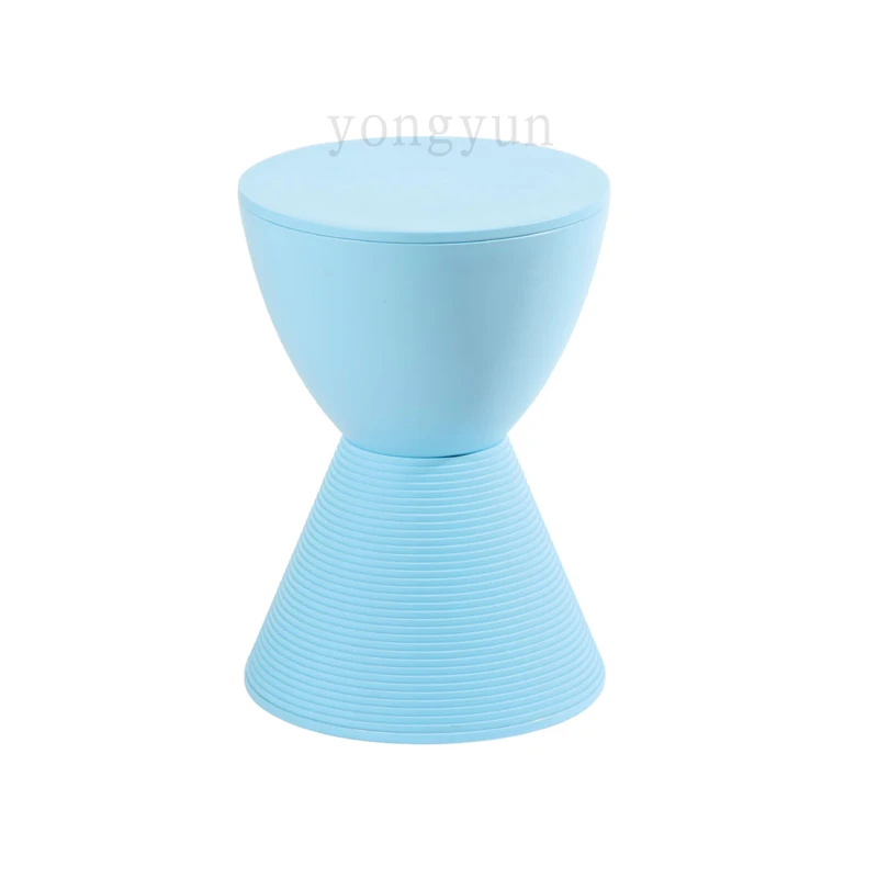 

Contracted and contemporary style of plastic dining chair stool spare chair round style stool
