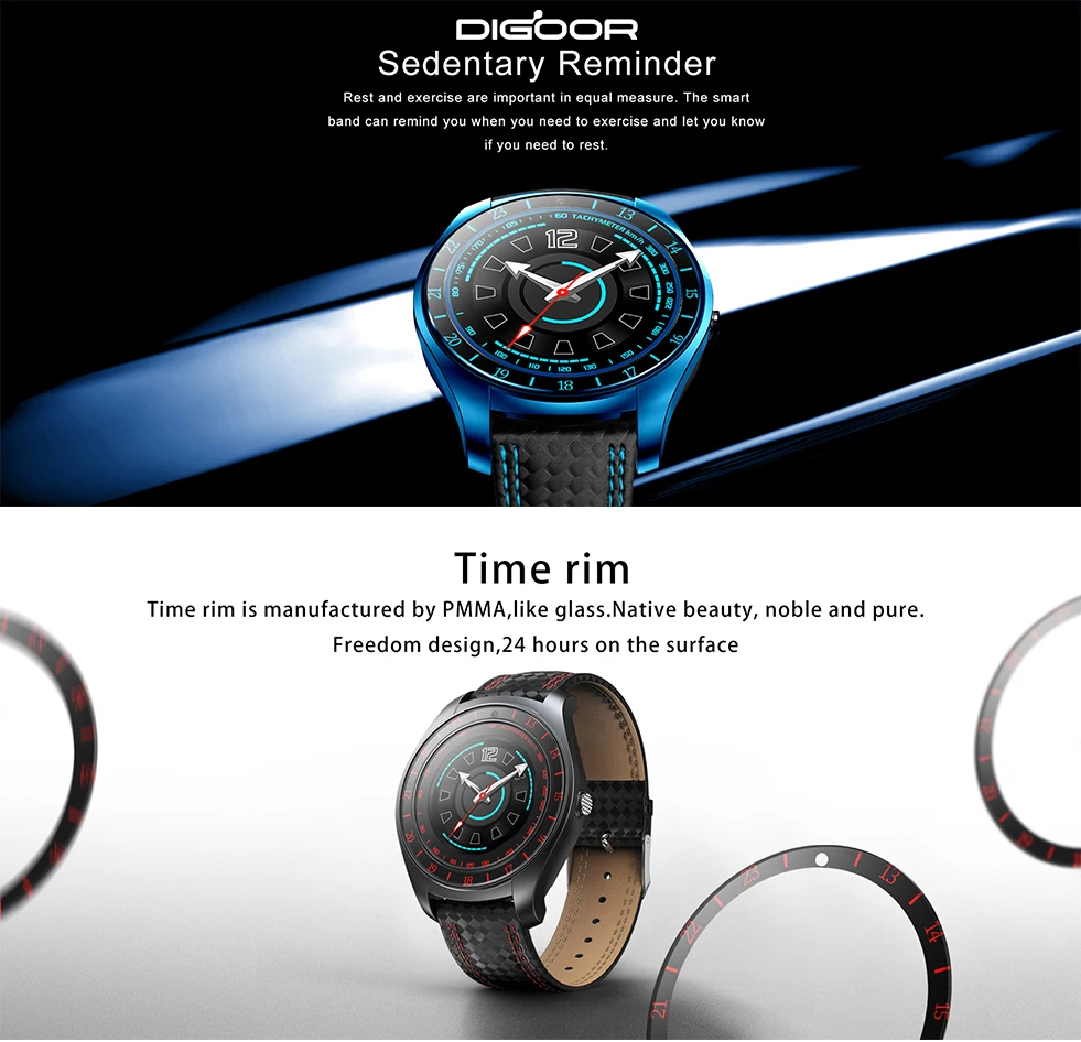 DIGOOR V10 Smart Watch Men women Pedometer Support SIM TF Card camera Heart Rate Smartwatch watch phone For Android PK Q18 DZ09 T8 (1)