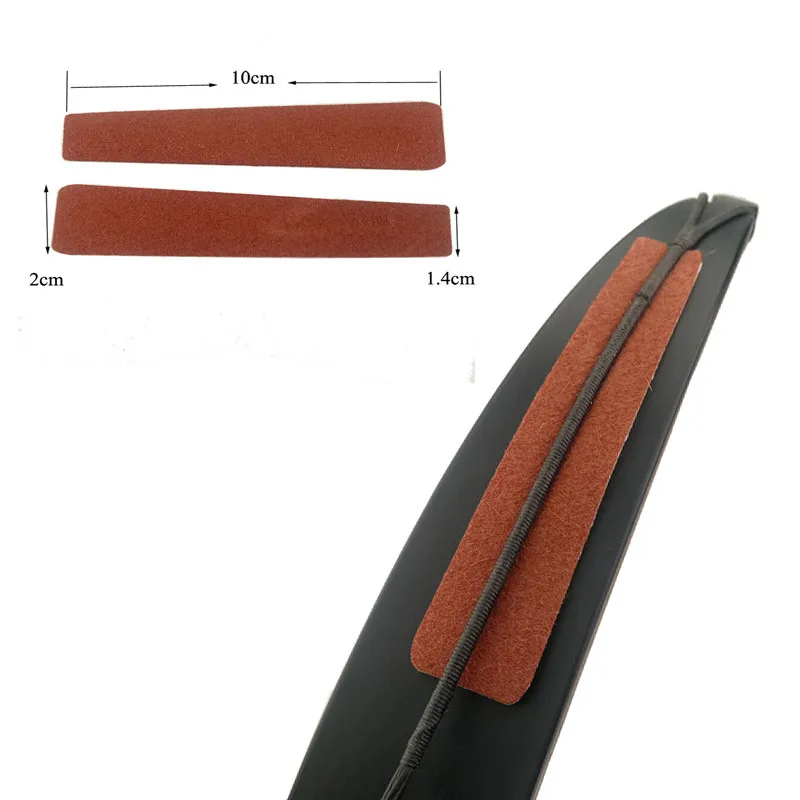

10 sets Archery Recurve Bow Limb Stabilizer Hunting Arrow Recurve Bow Damper Vibration Reduction Archery Bow Accessories