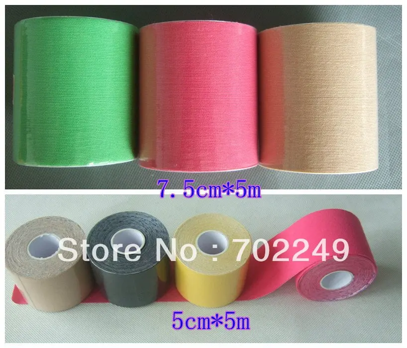 

7.5cm x 5m Kinesiology Tape quality- Extra Water Resistant ATHLETIC MUSCLE THERAPY
