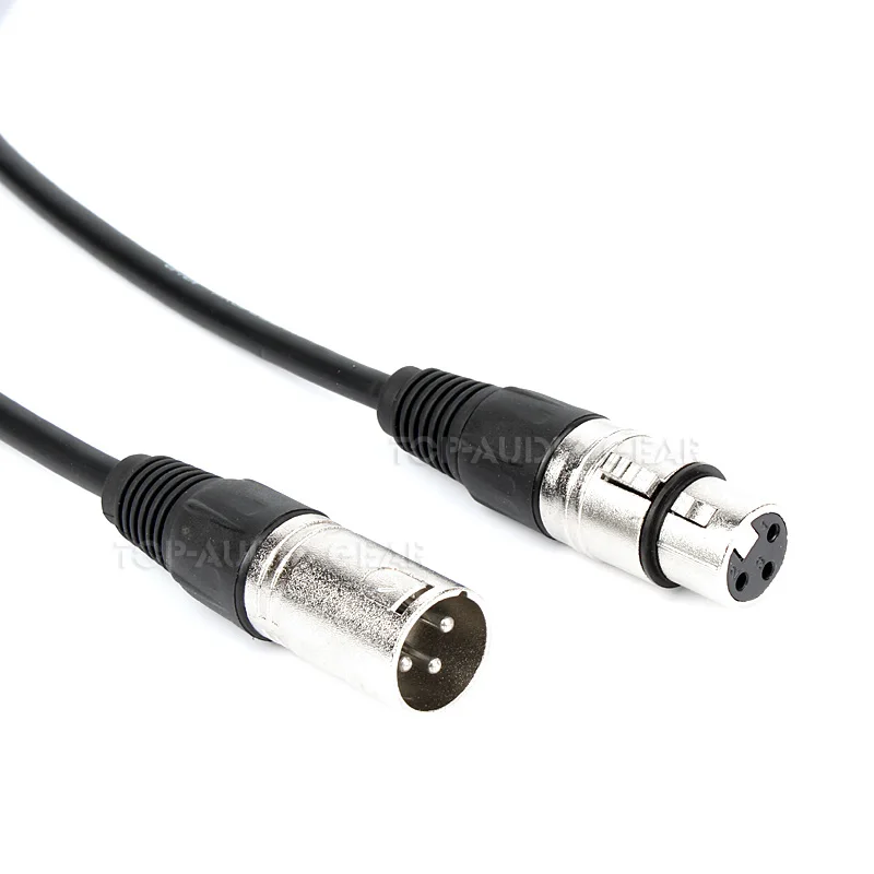 3-контактный разъем XLR Папа-мама для микрофона 4 9 фута кабельный аудио-разъем