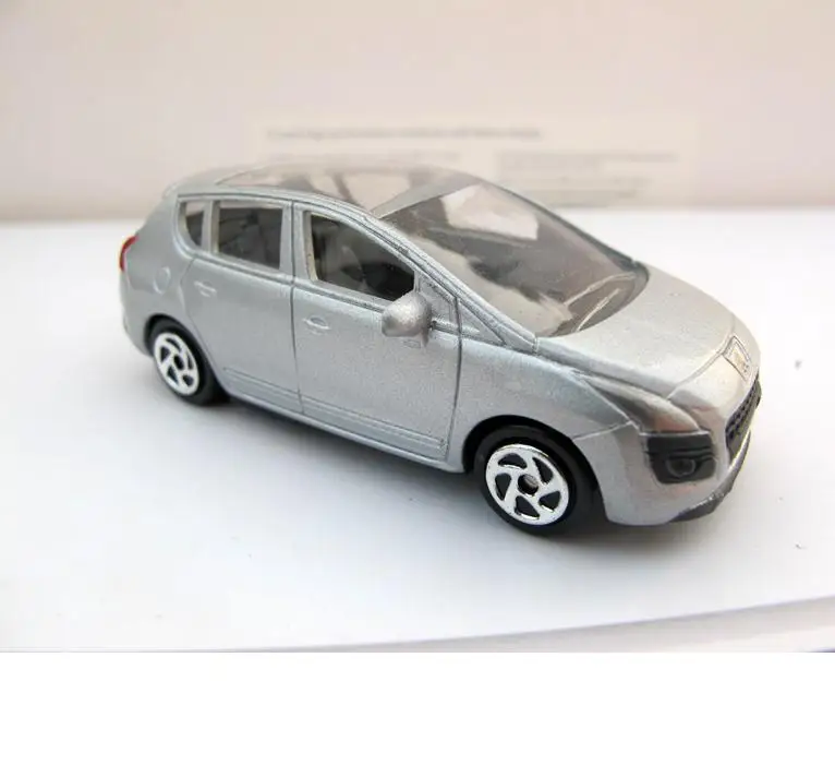 1:64 весы литые игрушки для автомобилей высокая имитация модель автомобиля PEUGEOT