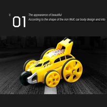 RC Stunt car 2.4G Electronic Climbing Car 360 degree Rotate Model Remote Control mini toys Rotating Wheel Vehicle for christmas