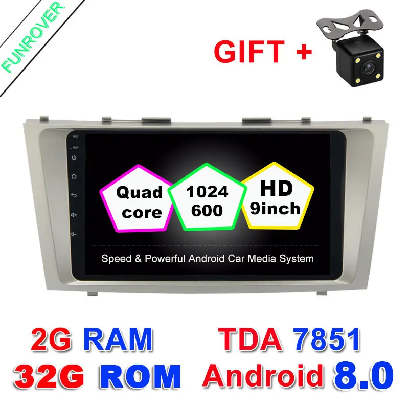 9 2g 32g 2 Din font b Car b font Dvd Android 8 0 For Toyota