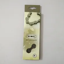 

KMC Bicycle Chain Mtb Mountain Road Bike Bicycle Chain 9 Speed Double X Super Light 116 Links
