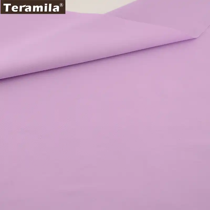 Detail Feedback Questions About Home Textile Material Qulting Sewing Home Textile Material Qulting Sewing 100 Cotton Fabric Clic Solid Light Purple Color Twill