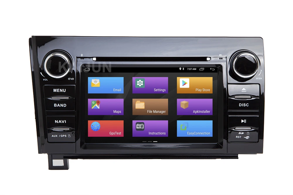 Excellent Android 9.0 Car DVD Player for Toyota Tundra 2007-2015 Sequoia with Radio WiFi Bluetooth GPS 7