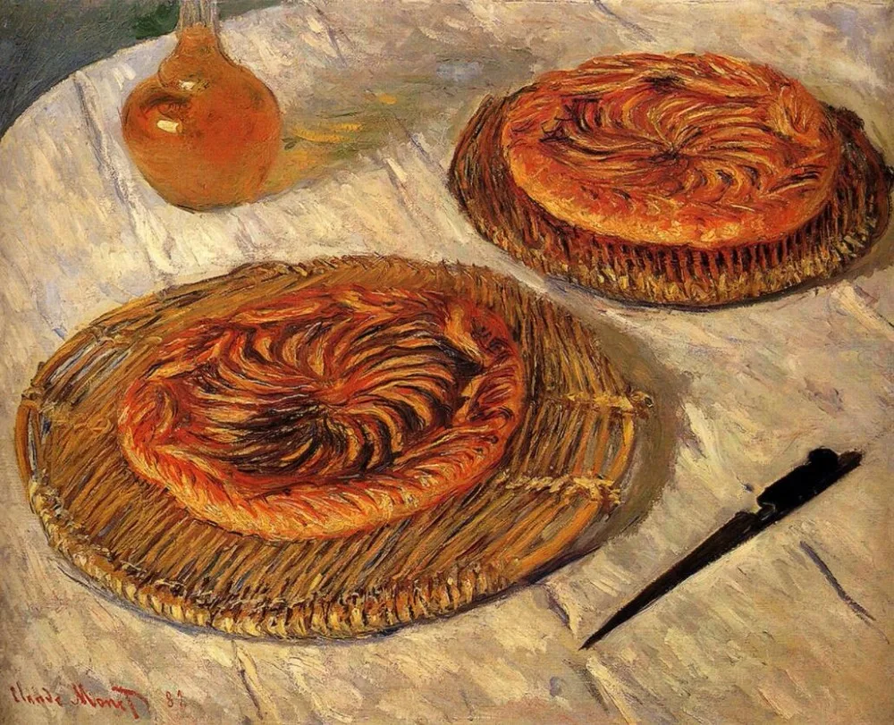 

High quality Oil painting Canvas Reproductions The Galettes (1882) By Claude Monet hand painted