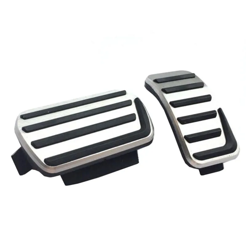 

Car Accessories Aluminium Alloy Accelerator gas brake pedal for Volvo S40 V40 C30 AT,non slip pedal plate pads styling