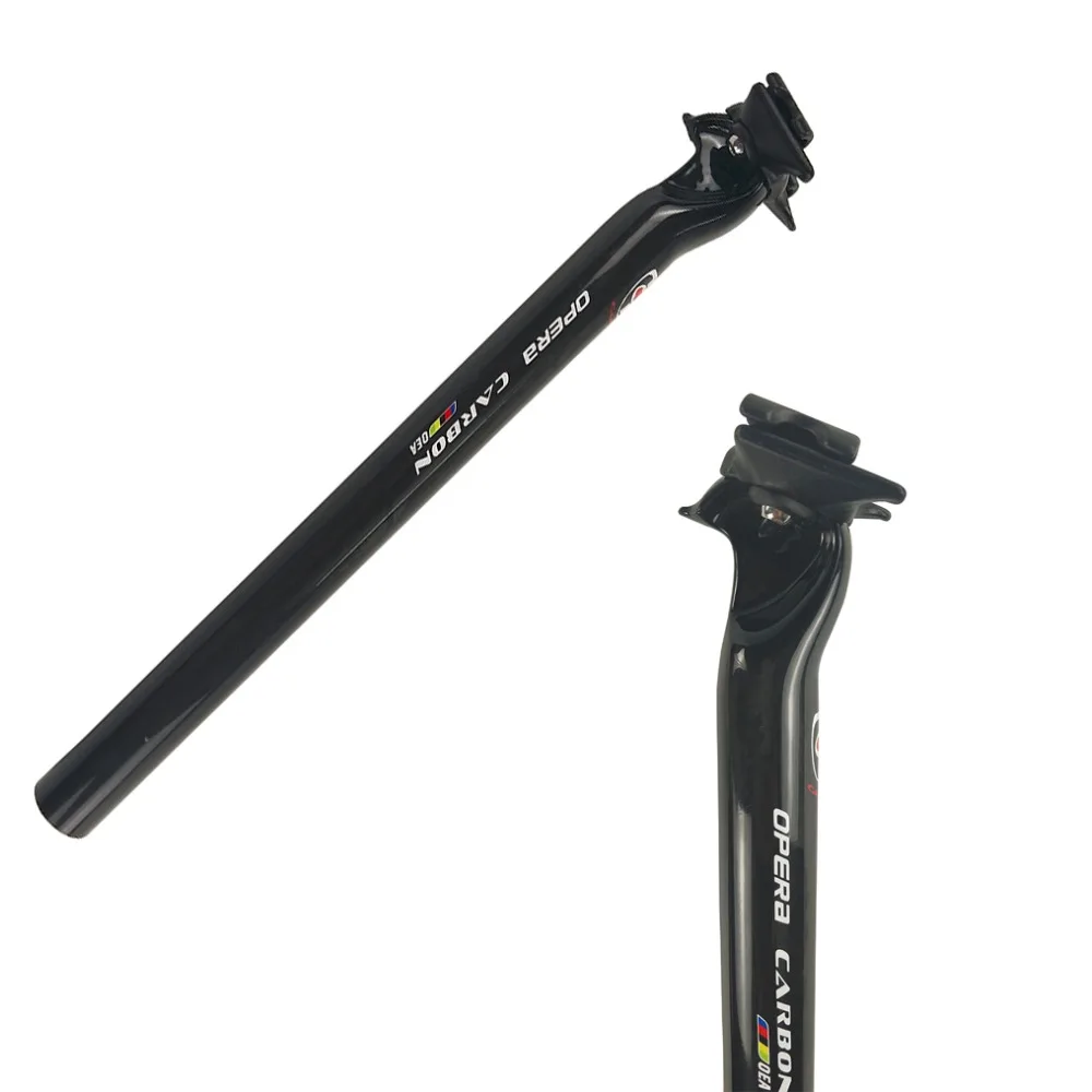 

OPERA New Carbon Bike Seatpost 27.2/30.8/31.6*400mm Carbon Bike Cycling Parts MTB/Road
