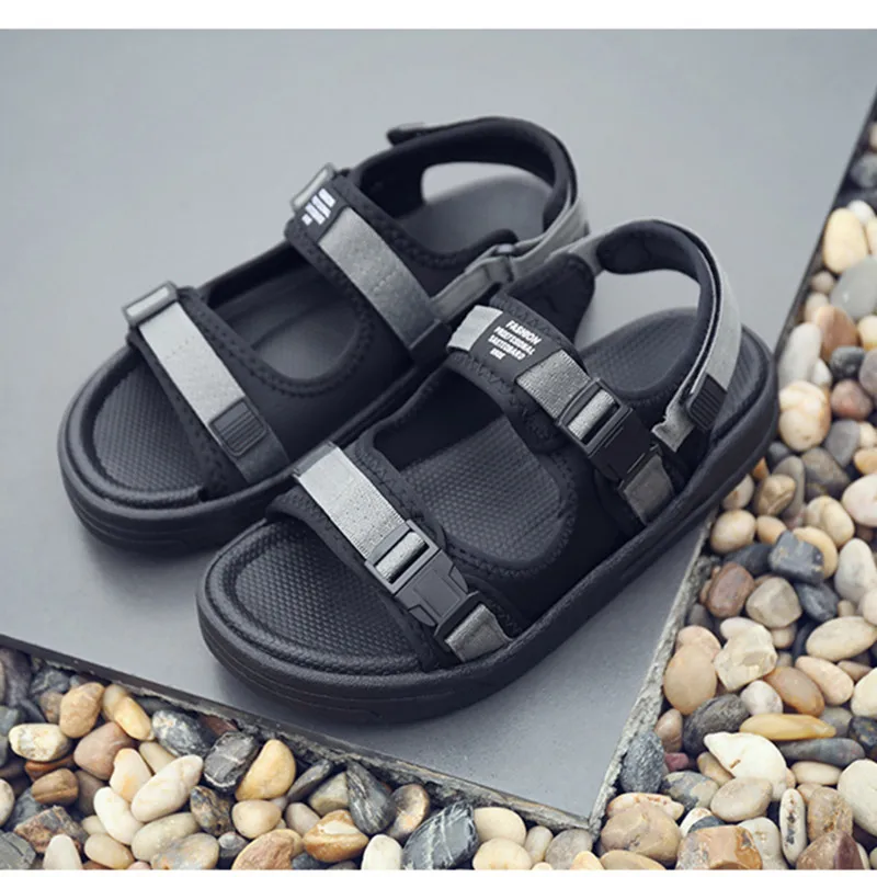 Man Sandals 2019 Summer Men's Outdoor Shoes Roman Men Casual Shoe Men Flip Flops Fashion Slippers Flat crocse chaussure homme