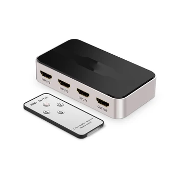 

HDMI Splitter Hub 3/5 Input 1 Output HDMI Switcher for XBOX 360 PS4 Smart Android HDTV 4K HDMI Adapter with Remote Control