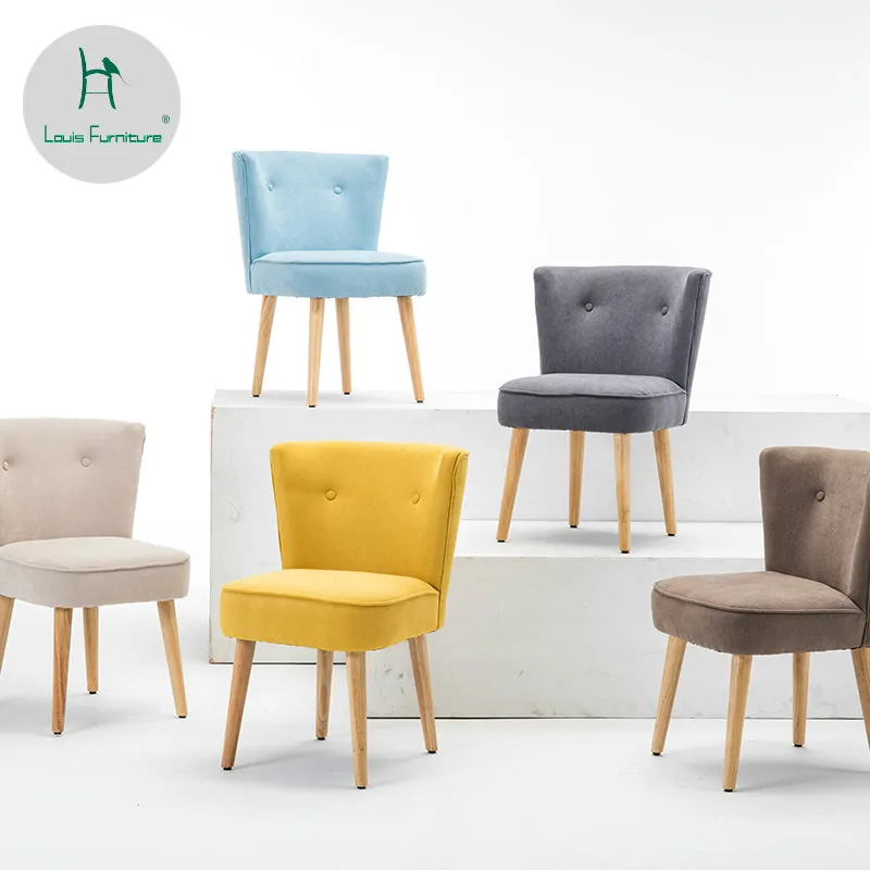 

Louis Fashion Living Room Chairs Modern Simple Sofa Lazy Person Leisure Backrest