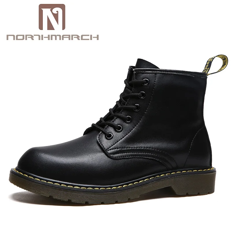 

New Arrival PU Leather Men Boots British Breathable Lace-Up Ankle Boots Brand Designer Desert Boots Male Sapato Masculino
