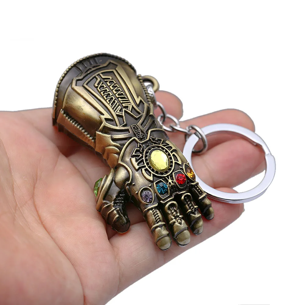 J Store Мстители 3 танос брелок Infinity Gauntlet класс бесконечной мощности chaviro для мужчин держатель сувенирные украшения