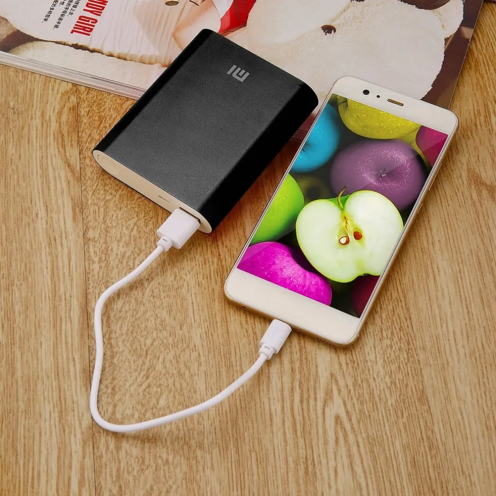 Xiaomi Power Bank 10400mAh External Battery Portable Mobile Backup Battery Charger Travel Charge Mobile Powerbank for Smartphone