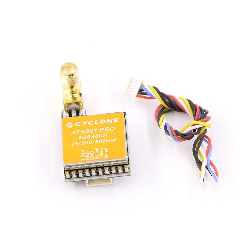 

XF5801/XF5804 Pro 5.8Ghz 48CH 2KM RP-SMA Support Smart Audio Pitmode FPV Transmitter for FPV Drone Racing Quadcopter Spare Parts