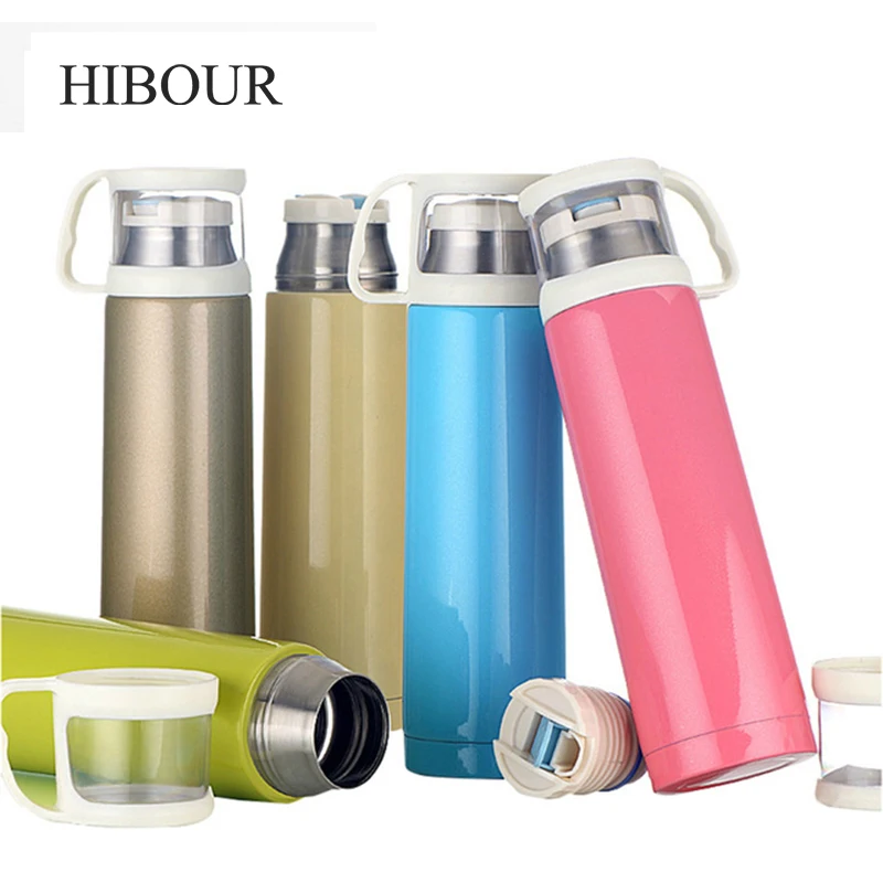 HIBOUR Coffee Thermos Cups High Quality Stainless Steel Mugs Thermal