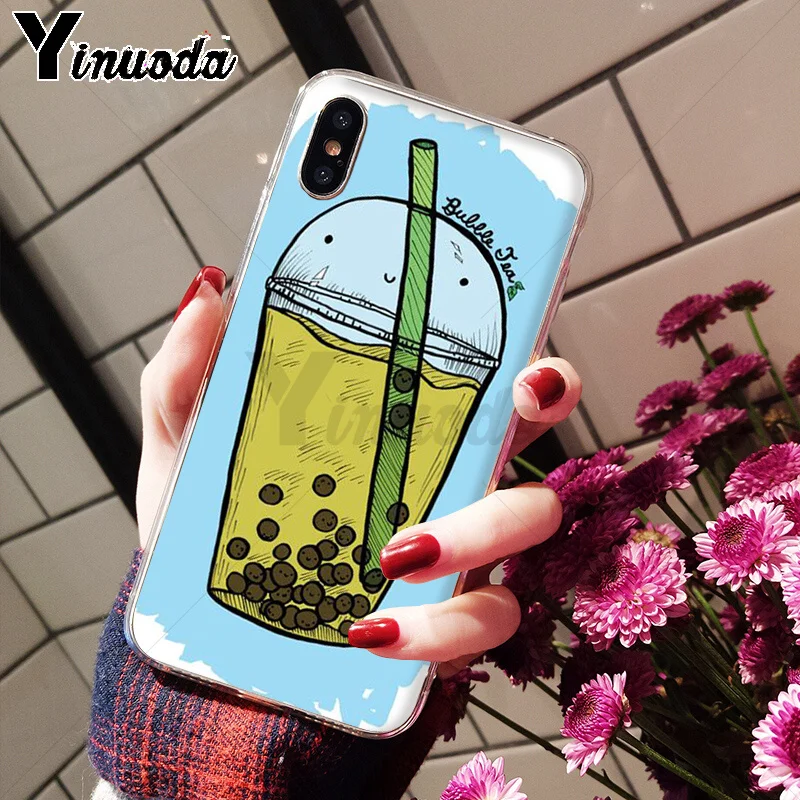 Summer drink milk tea bubble tea
