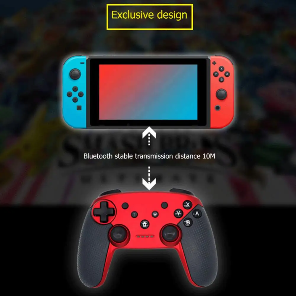 Беспроводной геймпад EastVita для Switch Pro, Bluetooth, пульт дистанционного управления, джойстик для пульта дистанционного управления, игровой коврик для ПК