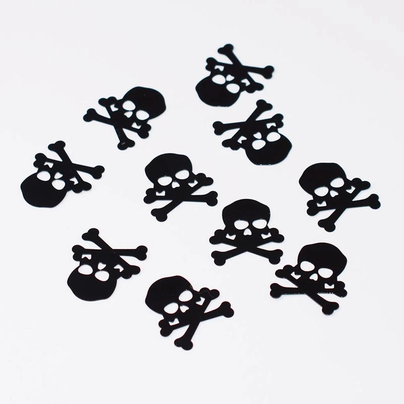picture Calavera De Pirata Para Niños confeti de calavera pirata negra para cumpleanos fiesta de boda para ninos decoracion de mesa scatters 6d 200 uds