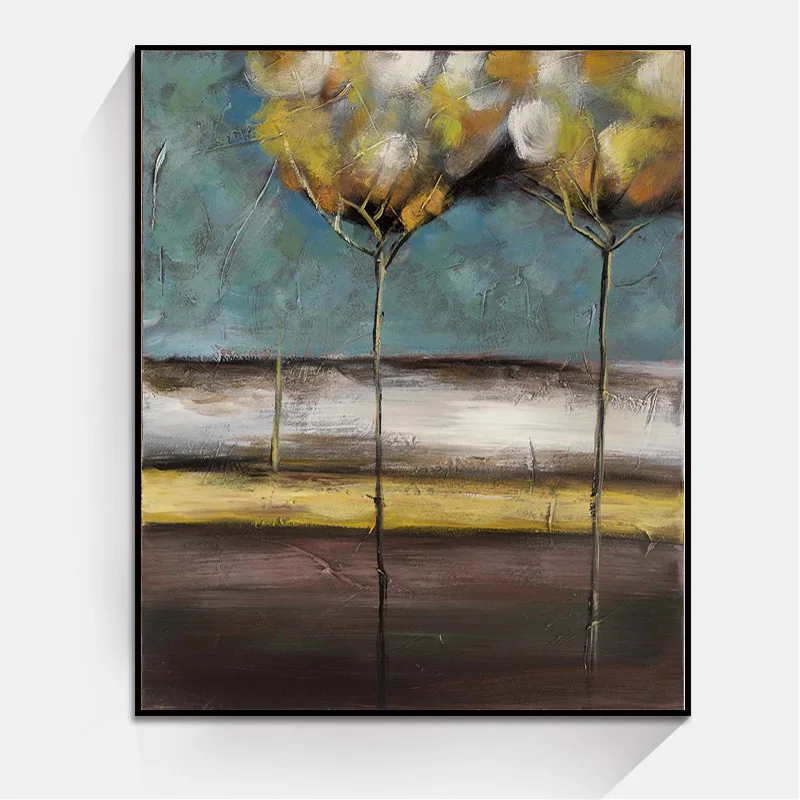 Unframed Abstract Artistic Conception Oil Painting Home Decoration Wall Art Bedroom Living Room Canvas | Дом и сад