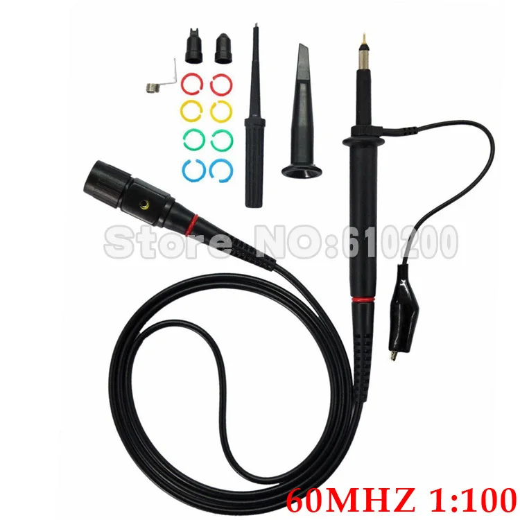 60MHZ 1100 Oscilloscope probes High Voltage Probes Automotive oscilloscope probe BNC Interface