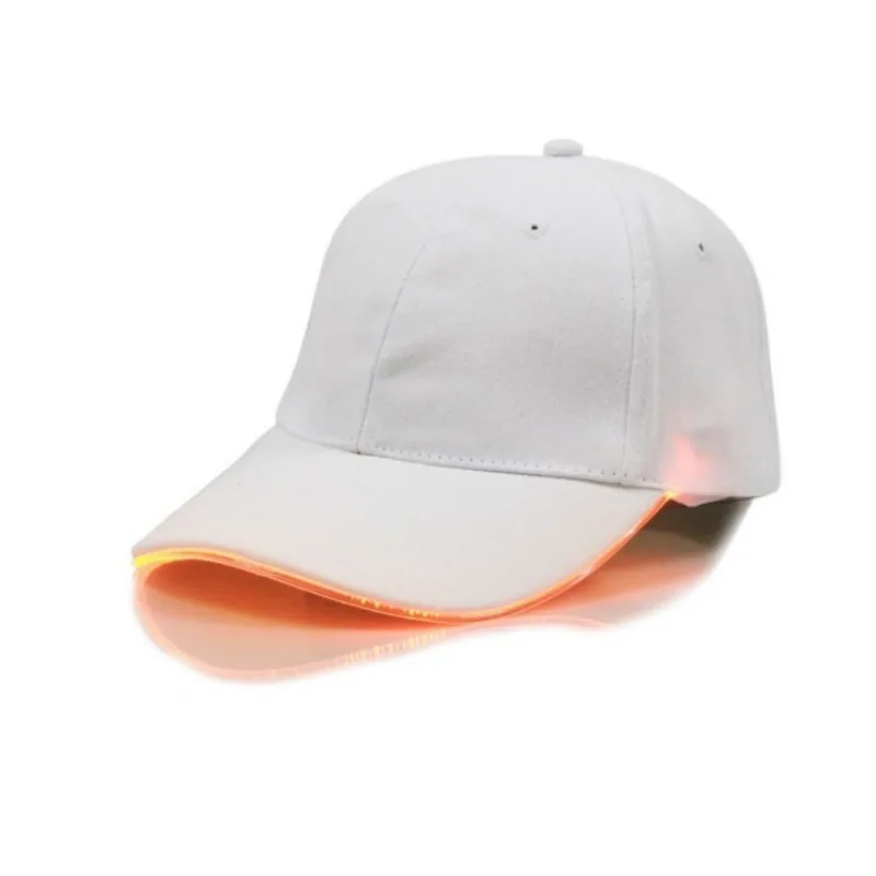 Дизайн светодиодный светильник бейсболки светящиеся регулируемые шляпы идеально подходят для вечерние хип-хоп бега и многое другое