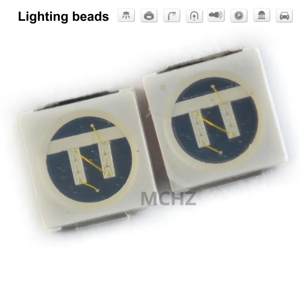 

200pcs 3030 SMD/SMT LED SMD 3030 LED Surface Mount BLUE 460NM 18V~20V Ultra Birght Led Diode Chip 3030