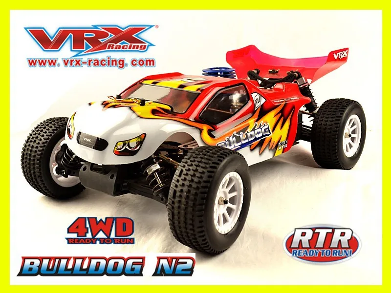 RC nitro 1:10 VRX гоночный бульдог N1 RH1021 1/10 масштаб nitro питание rc бульдог односкоростной nitro truggy для продажи автомобильные игрушки