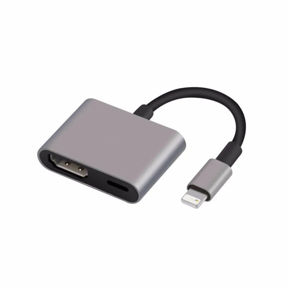 Света AV HDMI/HD ТВ цифровой кабель-адаптер для iPhone к HDMI конвертер для iPhone 6 7 8 X для цифровой av-адаптер Lightning