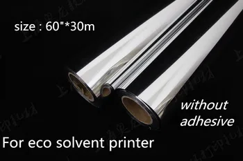 

60"*30m large format inkjet printing gold/silver/sandy gold/sandy silver film for UV Eco solvent printer printing