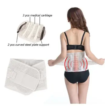 

Breathable Steel waist protect belt back spine medical fixed Support Belt treat Lumbar disc herniation&lumbar muscle strain