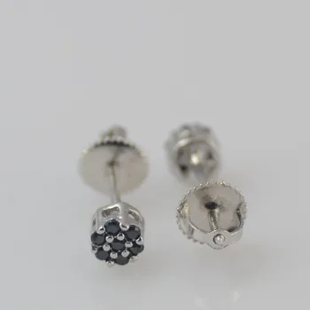 

Factory Top jewelry LSE918 men earrings zircon screw back,