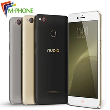 D’origine ZTE Nubia Z11 mini S miniS 23.0MP Caméra Mobile Téléphone Snapdragon Octa Core 5.2 pouce 4 GB 64 GB Android 6.0 D’empreintes Digitales ID