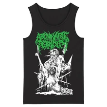 Bloodhoof abominable putridity Hard Metal Deathcore в стиле рок-панк, мужское черное Топ Без Рукавов азиатского размера