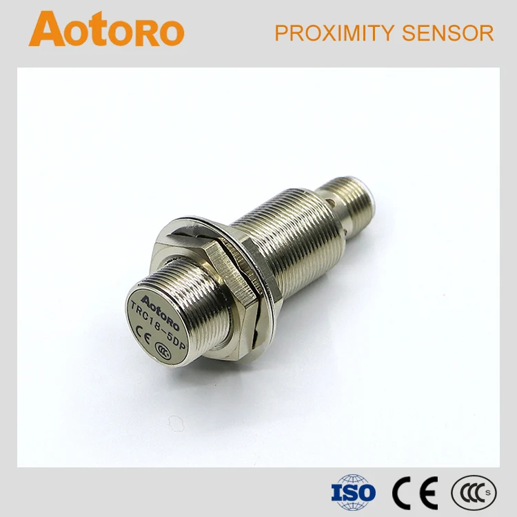 

electirc switch TRC18-5DP thermal sensor china inductive PNP proximity sensor