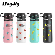 MeyJig 350 ML Colorido de Acero Inoxidable Frascos de Vacío Termo Taza de Café Del Coche de Aislamiento Taza de Bebida Botella Termos Niño Regalos de Cumpleaños