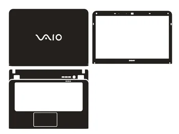 

Laptop Sticker Skin Decals Carbon fiber Cover Protector for SONY VAIO SVE14125CLB SVE14126PLB 14"