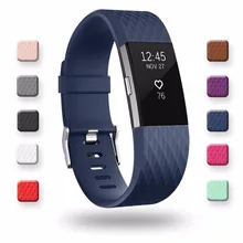 3D Силиконовые сменные ремешки для браслета Fitbit Charge 2 Смарт-часы Браслет для Fitbit Charge2 ремешок