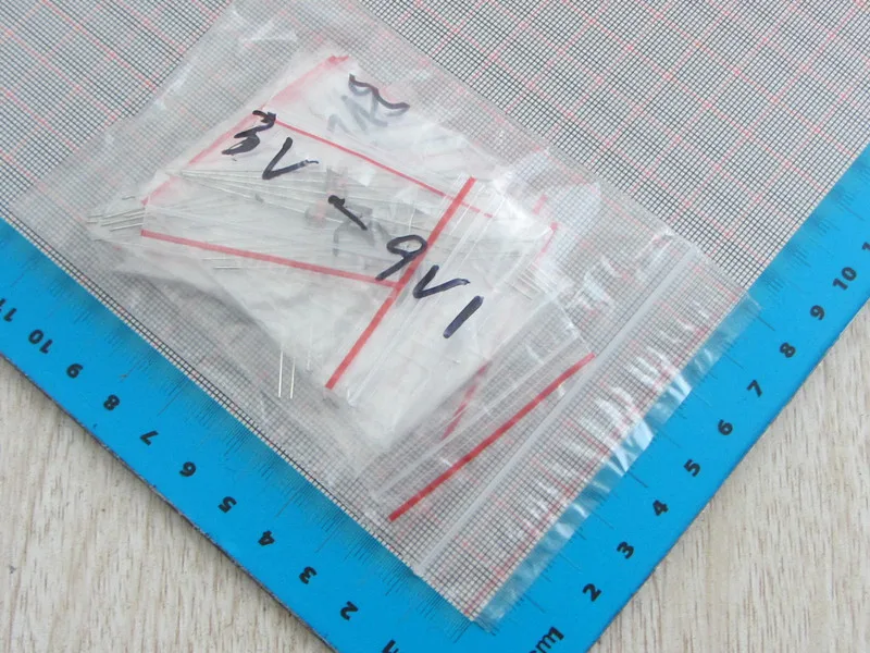 

Free Ship 60pcs/lot High Quality DIP zener diode kit 1W 3V-9.1V 12value*5pcs 1 w zener diode kit 60pcs