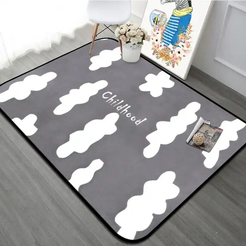 Cartoon Childhood Carpet Kids Room Soft Baby Rug Home Decoration Kids Room Soft Baby Rug Home Decoration
