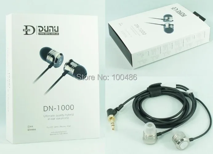 DUNU DN-1000 DN1000 обеспечивает высокую точность воспроизведения звука Наивысшее качество Гибридный IEMs Внутренний наушники-вкладыши Наушники